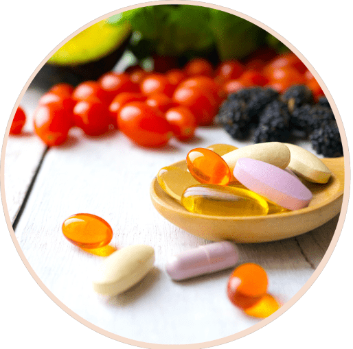 Vitamintabletten, Obst & Gemüse